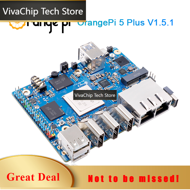 Orange Pi 5 Plus 16Gb - كمبيوتر لوحي VivaCT Orange Pi5 Plus