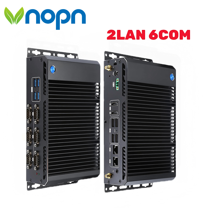 Fanless Industrial Pc Rs485 Core I7 - كمبيوتر صناعي صغير بدون مروحة VNOPN