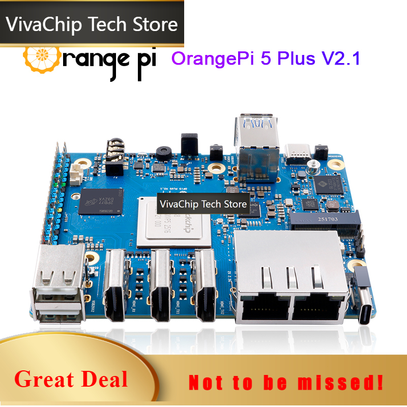 Orange Pi 5 Plus 16Gb - كمبيوتر مصغر VivaCT Orange Pi 5