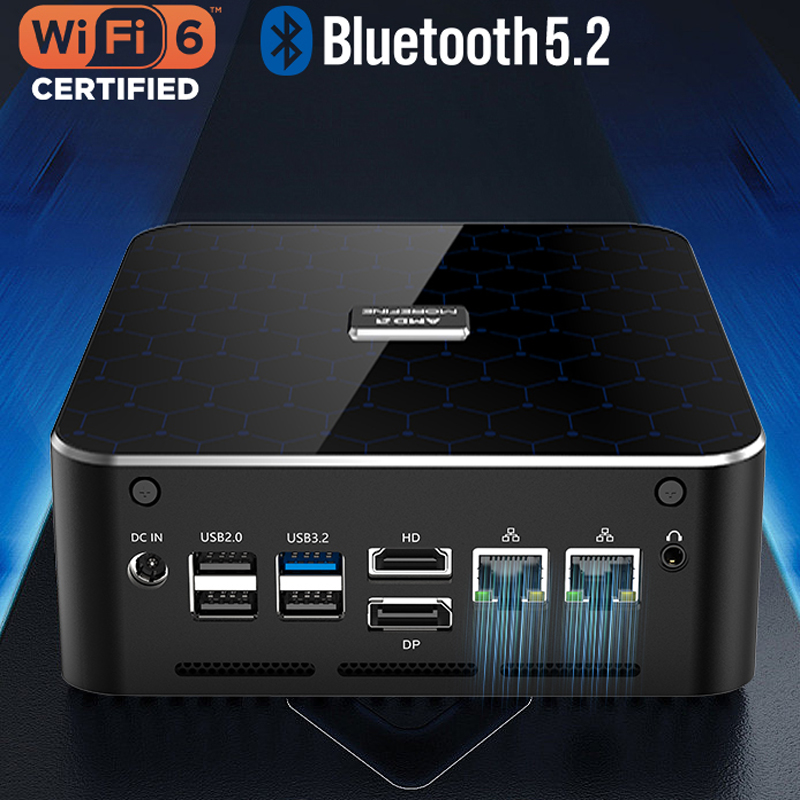 Amd Ryzen 7 7840Hs Mini Pc - جهاز كمبيوتر صغير للألعاب AMD Ryzen