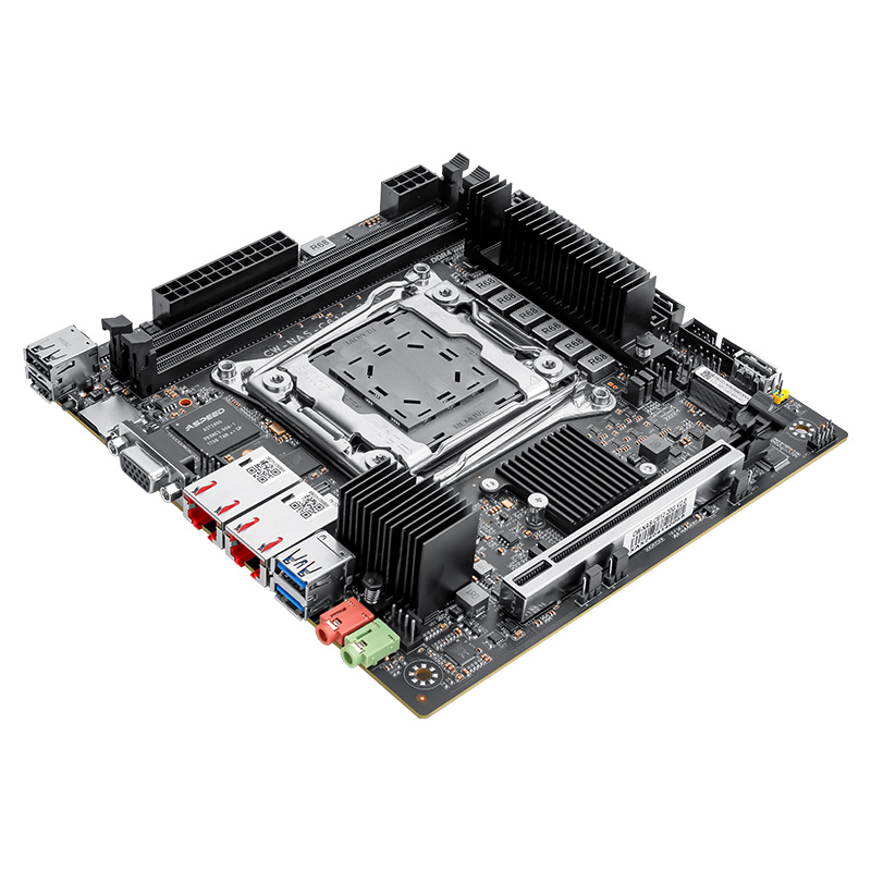 لوحة أم C612 LGA 2011-3 Xeon X - مراجعة Nas Motherboard 8 Sata Mini Itx وسعره