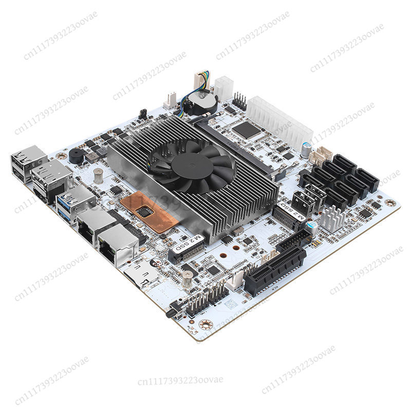 لوحة أم Df 8 Bay NAS مع معالج  - مراجعة Nas Motherboard 8 Sata Mini Itx وسعره