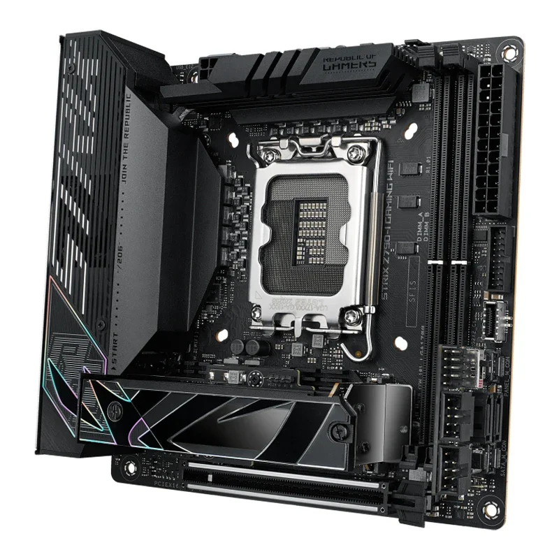 ASUS ROG STRIX Z790-I GAMING W - مراجعة Lga1700 Itx Motherboard Ddr5 وسعره