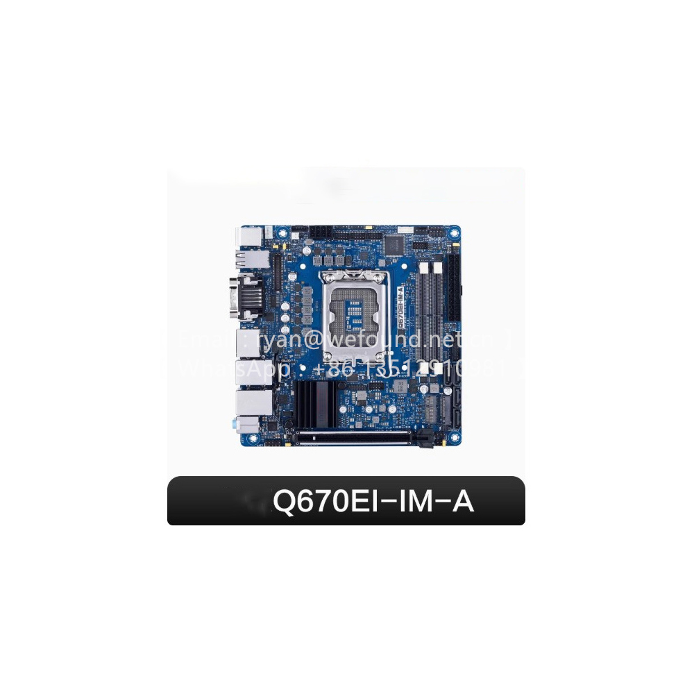 اللوحة الأم Q670EI-IM-A mini-I - مراجعة Lga1700 Itx Motherboard Ddr5 وسعره