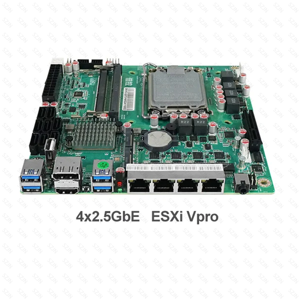 NAS Set Q670 MINI ITX اللوحة ا - مراجعة Lga1700 Itx Motherboard Ddr5 وسعره