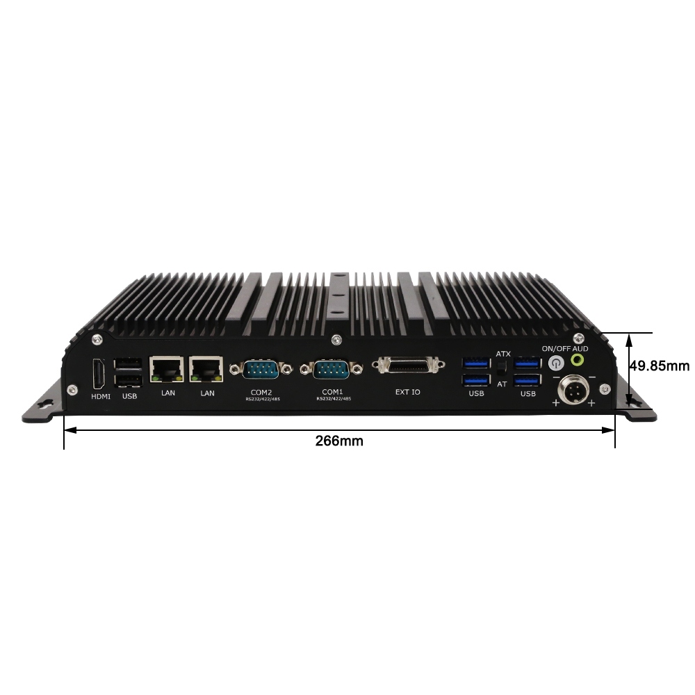 كمبيوتر صناعي بدون مراوح مع مع - مراجعة Fanless Industrial Pc Rs485 Core I7 وسعره