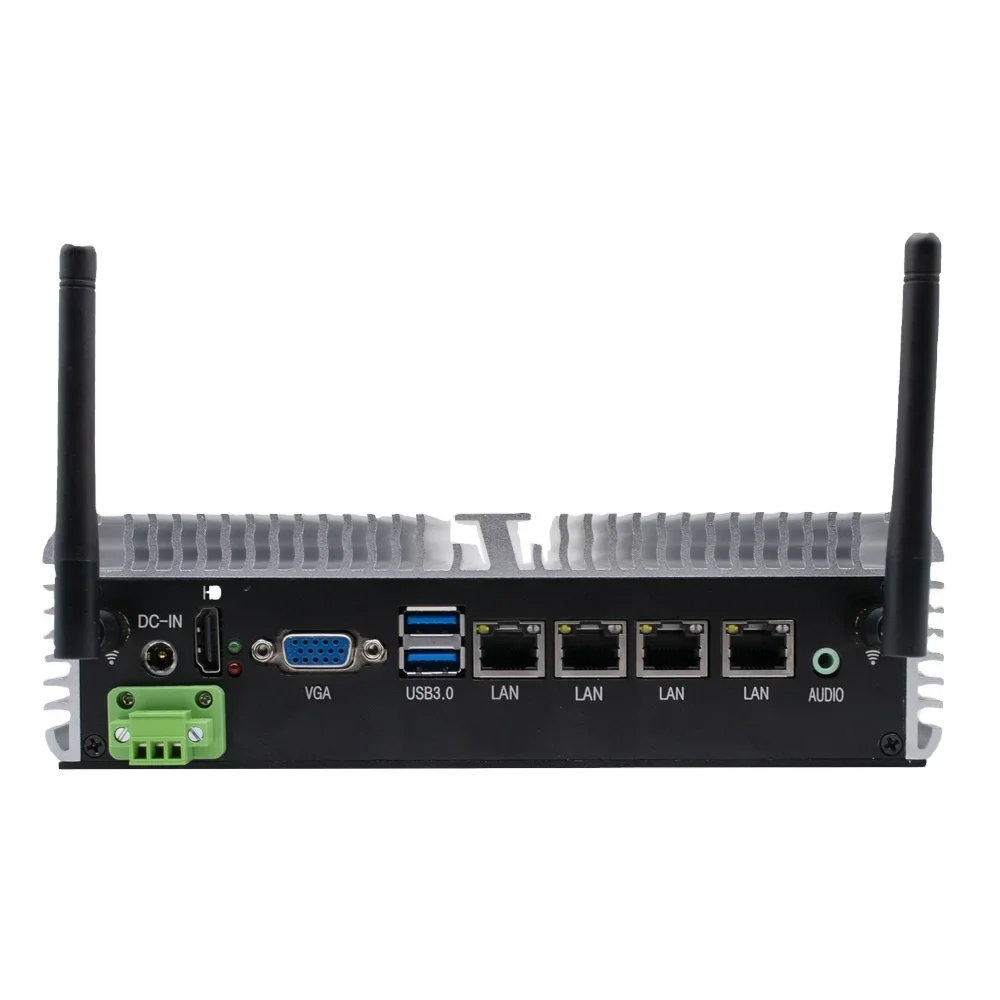 جهاز كمبيوتر صناعي متين جديد H - مراجعة Fanless Industrial Pc Rs485 Core I7 وسعره