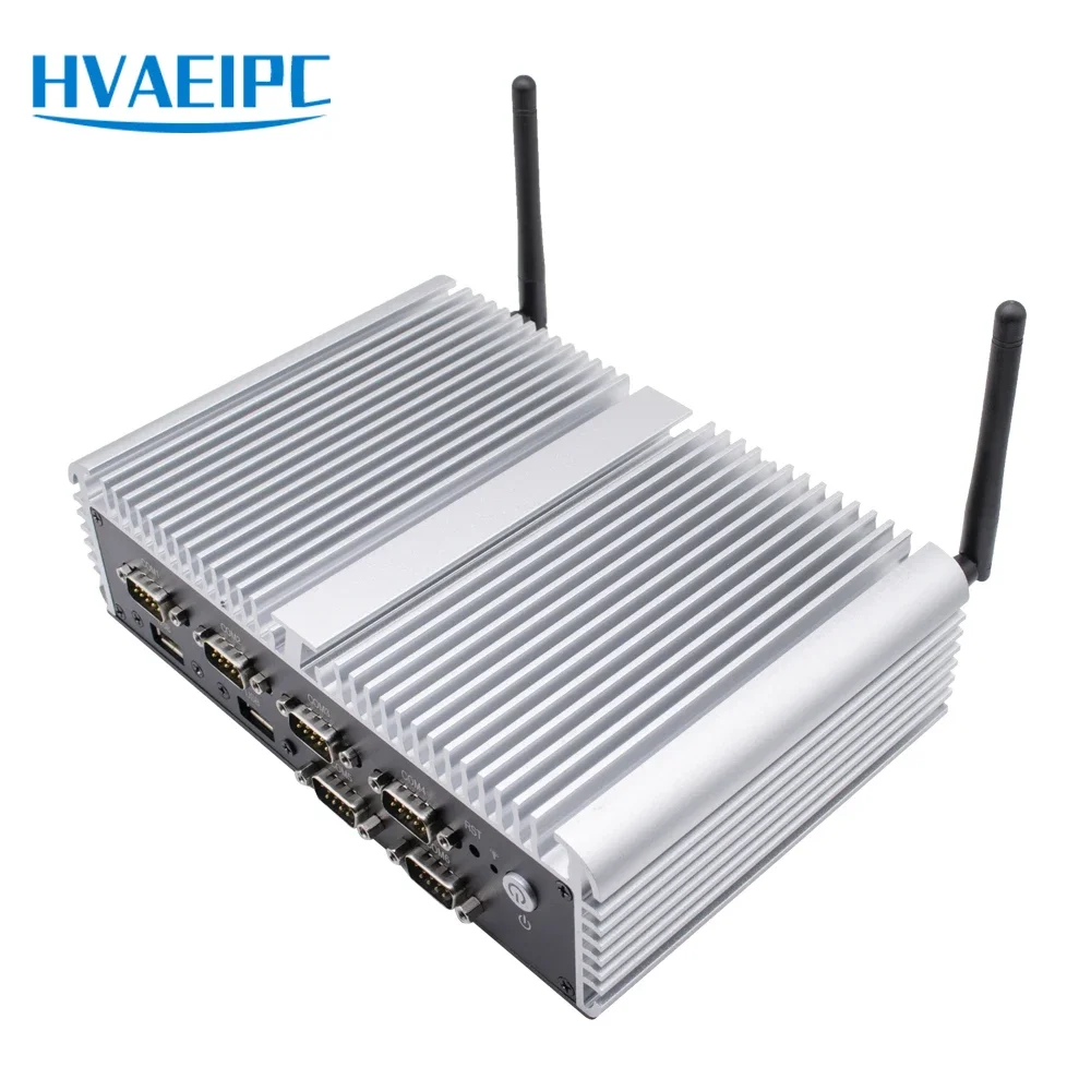 جهاز كمبيوتر صناعي متين جديد H - مراجعة Fanless Industrial Pc Rs485 Core I7 وسعره