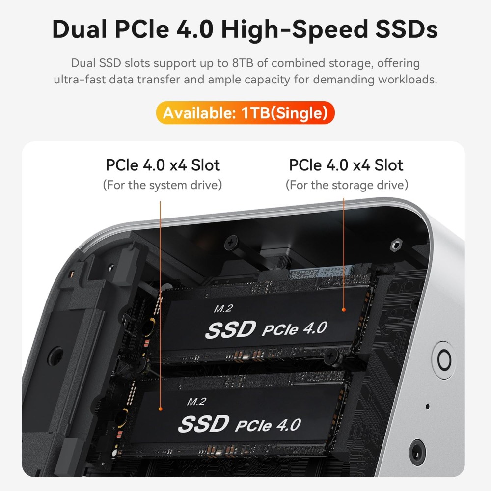 كمبيوتر مكتبي صغير AMD Ryzen 7 - مراجعة Amd Ryzen 7 7840Hs Mini Pc وسعره