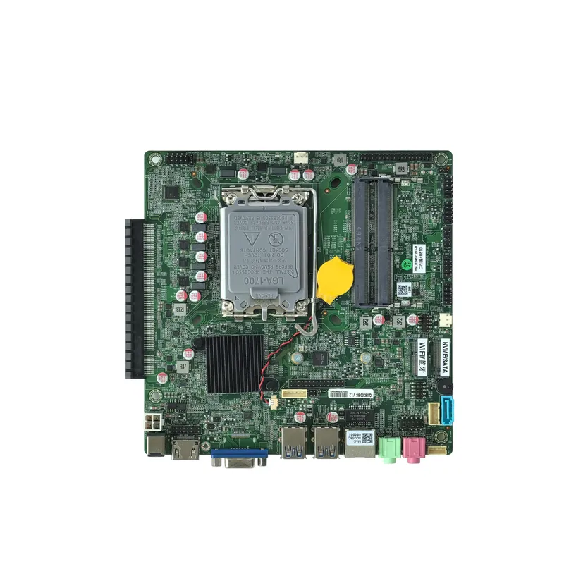 لوحة أم صناعية صغيرة الحجم H61 - مراجعة Lga1700 Itx Motherboard Ddr5 وسعره