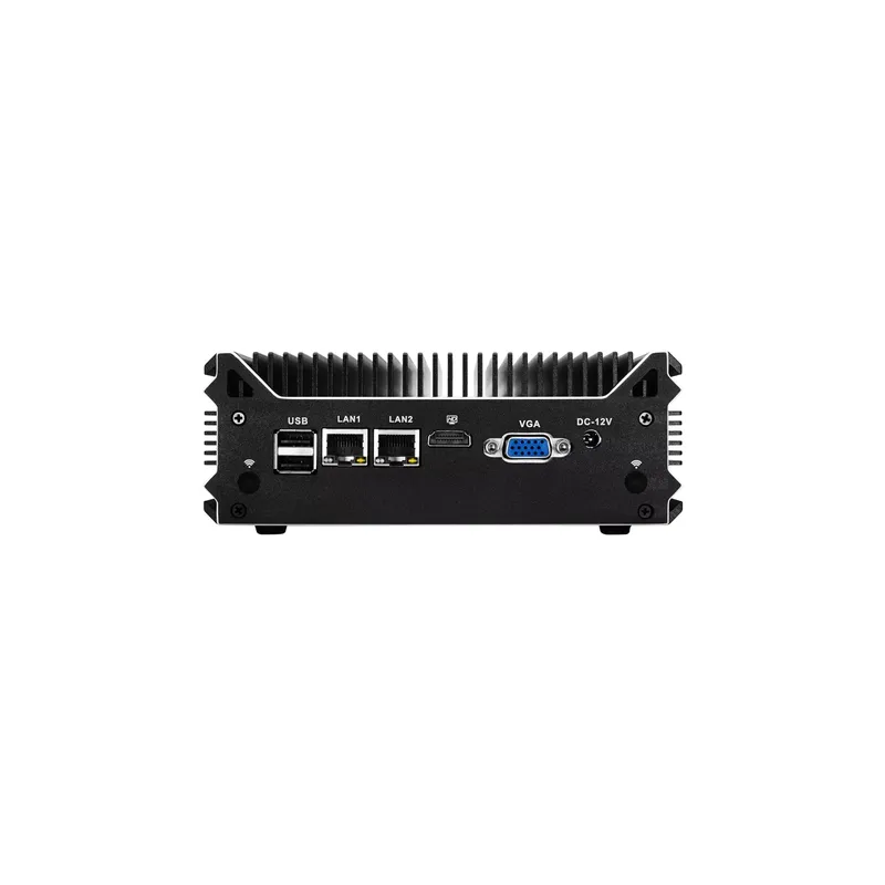 كمبيوتر صناعي صغير بدون مروحة  - مراجعة Fanless Industrial Pc Rs485 Core I7 وسعره