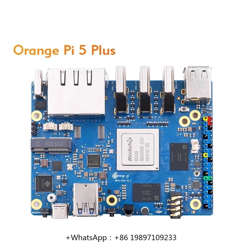 لوحة تطوير OrangePi 5 PLUS مع  - مراجعة Rockchip Rk3588 Development Board وسعره