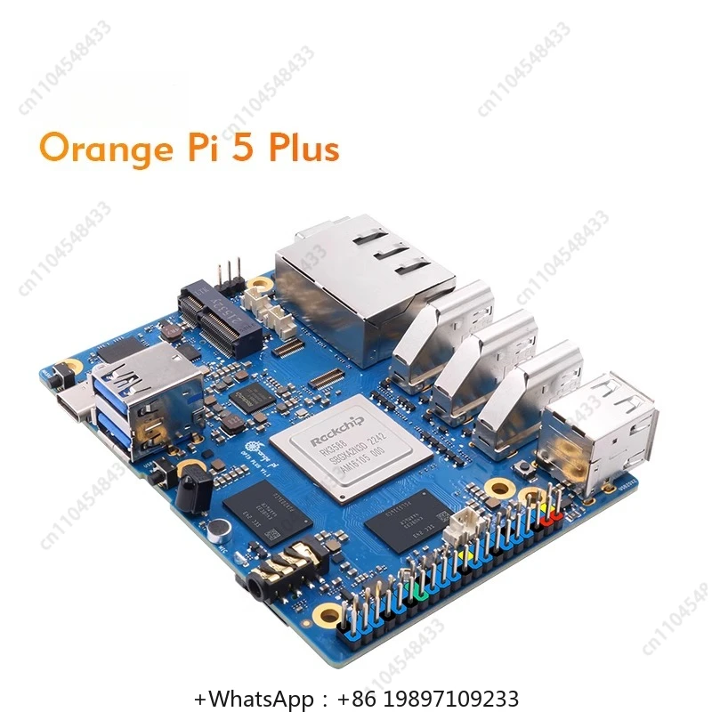 لوحة تطوير OrangePi 5 PLUS مع  - مراجعة Rockchip Rk3588 Development Board وسعره