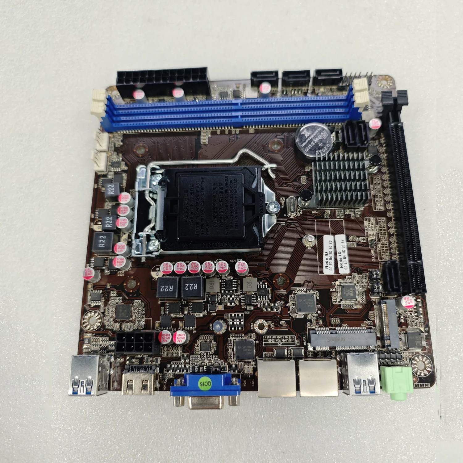 لوحة أم B365 Mini-ITX مع مقبس  - مراجعة Nas Motherboard 8 Sata Mini Itx وسعره