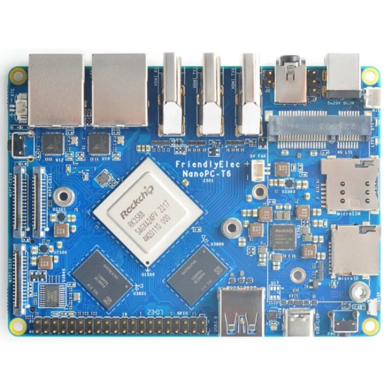 لوحة تطوير VoltSNanopc T6 - مع - مراجعة Rockchip Rk3588 Development Board وسعره