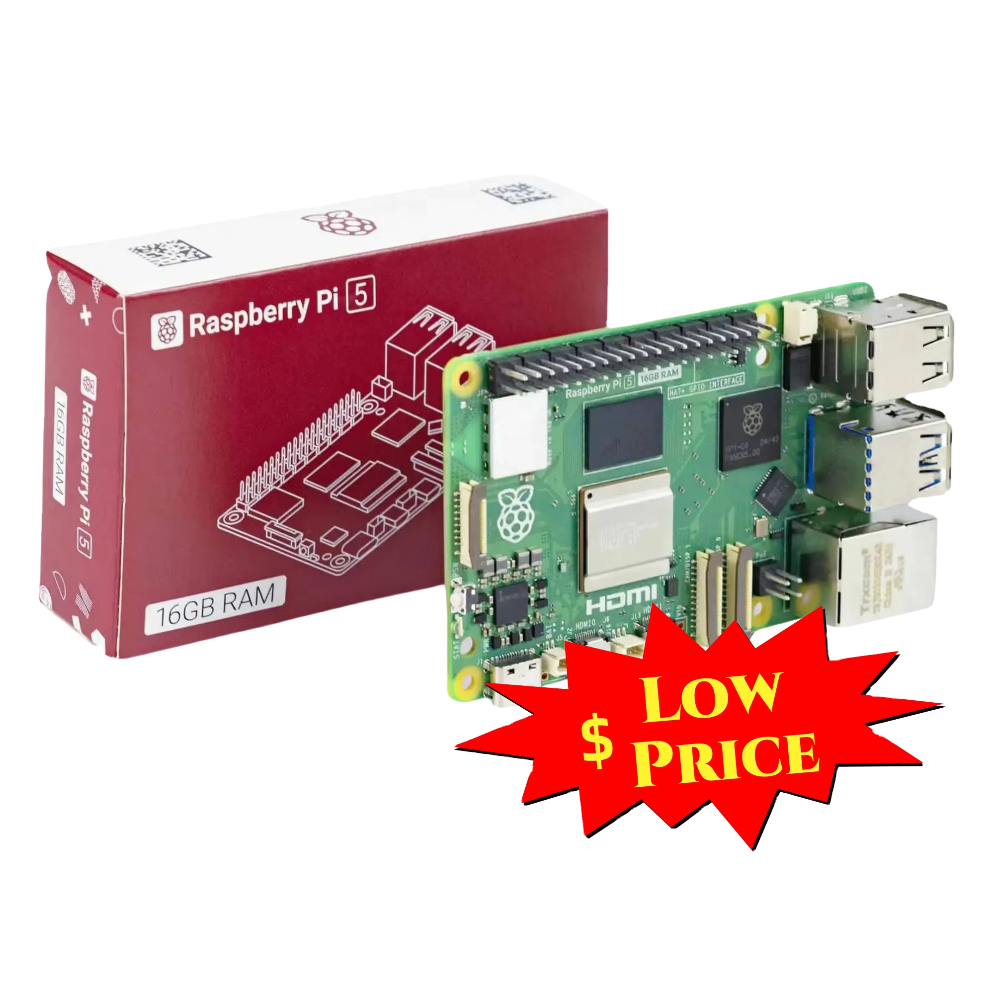 لوحة تطوير راسبيري باي 5 الأصل - مراجعة Raspberry Pi 5 8Gb Board وسعره