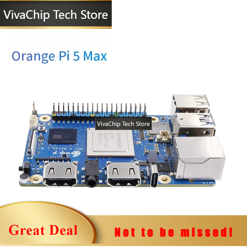 لوحة تطوير Orange Pi 5 Max من  - مراجعة Rockchip Rk3588 Development Board وسعره